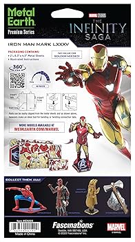 パーツ marvel Amazon.com: Metal Earth Premium Series Marvel Iron Man Mark
